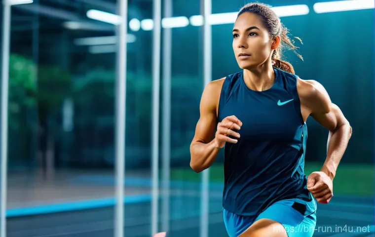 러닝 트래커 어플 분석 - **Prompt 2: "Friends, Fitness, and Community Connection"**
    A diverse group of three friends (two...