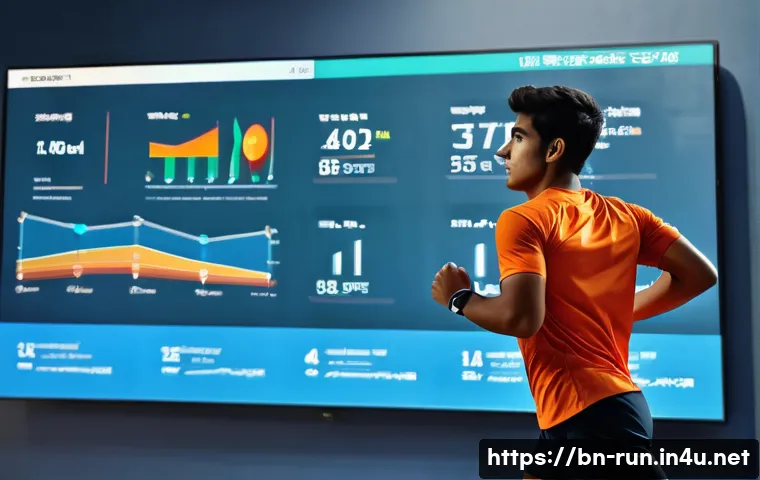 러닝 대회 시뮬레이션 앱 관련 이미지 1